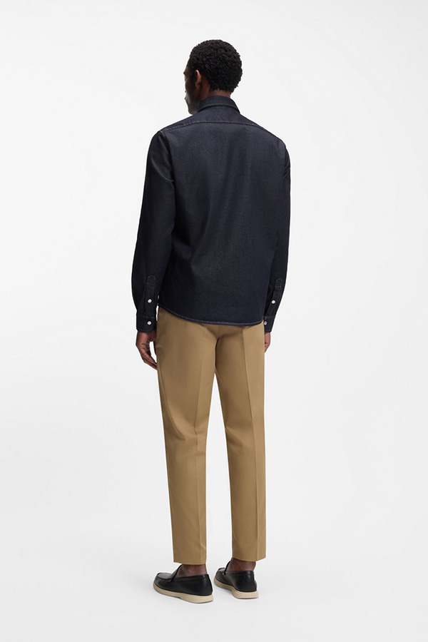 ΤΖΗΝ ΠΟΥΚΑΜΙΣΟ BOSS - 402 ΜΠΛΕ